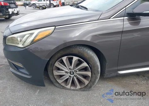 2015 Hyundai Sonata Sport from USA, damaged, VIN 5NPE34AF4FH022103